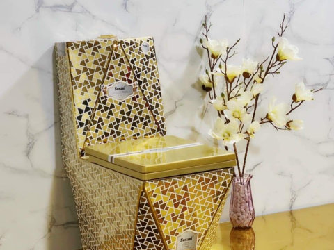 Bàn cầu cao cấp Lion