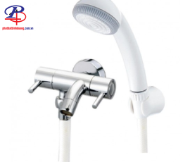 Vòi Sen Tắm Lạnh CAESAR S043CP Dây Nhựa Tay 1 Chế Độ