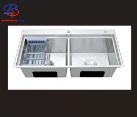 Chậu Chén Inox LI-10050DG (Thiết bị vệ sinh giá rẻ tại Bình Dương)