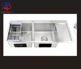 Chậu Chén Inox LI-12050A (Thiết bị vệ sinh giá rẻ tại Bình Dương)