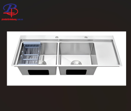 Chậu Chén Inox LI-12050AG (Thiết bị vệ sinh giá rẻ tại Bình Dương)