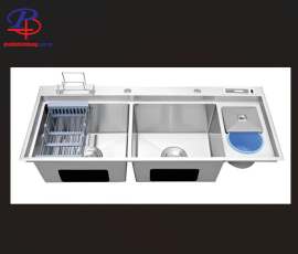 Chậu Chén Inox LI-12050BG (Thiết bị vệ sinh giá rẻ tại Bình Dương)