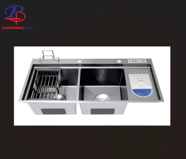 Chậu Chén Inox LI-12050BGR (Thiết bị vệ sinh giá rẻ tại Bình Dương)