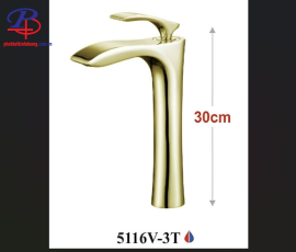 Vòi Lavabo Nóng Lạnh LI-5116V-3T