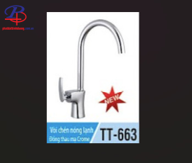 Vòi chén nóng lạnh TT-663