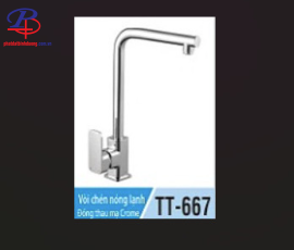 Vòi chén nóng lạnh TT-667