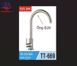Vòi chén nóng lạnh TT-669