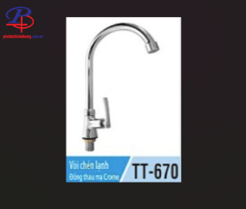 Vòi chén nóng lạnh TT-670
