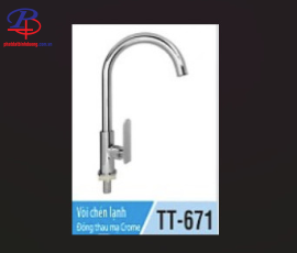 Vòi chén nóng lạnh TT-671