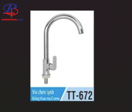 Vòi chén nóng lạnh TT-672