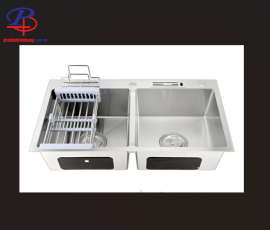 Chậu Chén Inox LI-8350A (Thiết bị vệ sinh giá rẻ tại Bình Dương)