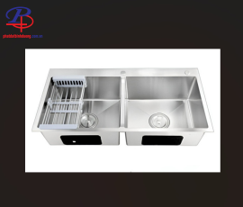 Chậu Chén Inox LI-8350D (Thiết bị vệ sinh giá rẻ tại Bình Dương)
