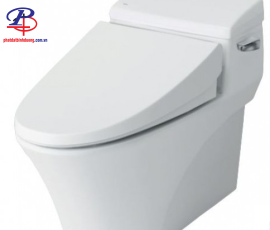 Bồn Cầu INAX AC-1017VRN (AC1017VRN) 1 Khối Aqua Ceramic Xả Gạt (Thiết bị vệ sinh giá rẻ tại Bình Dương)