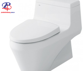 Bồn Cầu INAX AC-1035VN (AC1035VN) 1 Khối Nắp Êm Aqua Ceramic (Thiết bị vệ sinh giá rẻ tại Bình Dương)