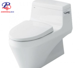 Bồn Cầu INAX AC-1135VN (AC1135VN) 1 Khối Aqua Ceramic Xả Gạt (Thiết bị vệ sinh giá rẻ tại Bình Dương)