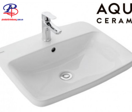 Chậu Rửa Lavabo Inax AL-2398V Dương Vành AquaCeramic (Thiết bị vệ sinh giá rẻ tại Bình Dương)