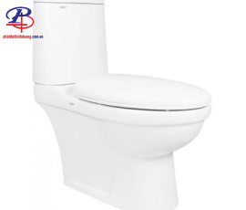 Bồn Cầu Viglacera VI107M 2 Khối Nắp V37 (Thiết bị vệ sinh chính hãng tại Bình Dương)