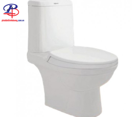 Bồn Cầu Viglacera VI107 Hai Khối Nắp V68 Xả Nhấn (Thiết bị vệ sinh chất lượng tại Bình Dương)