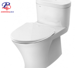 Bồn Cầu INAX AC-959VAN-2 (AC959VAN-2) 1 Khối Aqua Ceramic Nắp Mỏng (Thiết bị vệ sinh uy tín tại Bình Dương)
