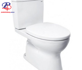 Bồn Cầu 2 Khối TOTO CS320PDRT3 Nắp TC385VS Thoát Ngang (Thiết bị vệ sinh chính hãng tại Bình Dương)