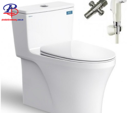 Bồn Cầu Viglacera HL2 Nắp V687 1 Khối Nano Titan + VG826 + VG853 (Liên Hệ Hotline để được báo giá tốt nhất)