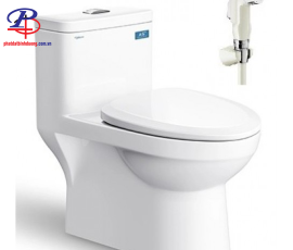 Bồn Cầu Viglacera MK2 Nắp Êm + Vòi Xịt VG826  (Liên Hệ Hotline để được báo giá tốt nhất)