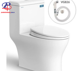 Bồn Cầu Viglacera V45M Xả Xoáy Nắp Êm V68 + Xịt VG826 (Liên Hệ Hotline để được báo giá tốt nhất)