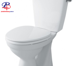 Bàn Cầu INAX C-117VAN (C117VAN) Hai Khối Xả Gạt Nắp Êm (Thiết bị vệ sinh giá rẻ tại Bình Dương)