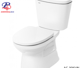 Bàn Cầu INAX C-306VA (C306VN) 2 Khối Nắp Thường (Thiết bị vệ sinh giá rẻ tại Bình Dương)