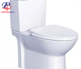 Bồn Cầu CAESAR CD1340 Thùng T1140 Nắp Êm (Thiết bị vệ sinh uy tín tại Bình Dương)