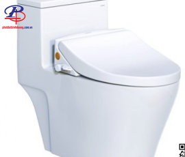 Bàn Cầu Nắp Rửa Cơ Caesar CD1356/TAF050 1 Khối