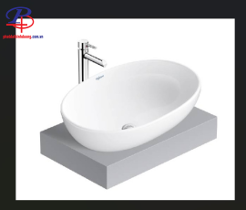 Chậu Rửa Lavabo Viglacera CD15 Đặt Bàn (Thiết bị vệ sinh chất lượng tại Bình Dương)