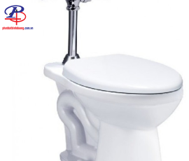 Bàn Cầu Xả Gạt Tay CAESAR CP1333/BF521A (Thiết bị vệ sinh giá rẻ tại Bình Dương)