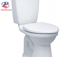 Bàn Cầu CAESAR CDS1325 Thùng T1225 2 Nhấn Nắp Êm (Thiết bị vệ sinh giá rẻ tại Bình Dương)