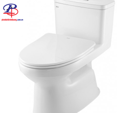 Bồn Cầu INAX AC-969VN-2 (AC969VN-2) 1 Khối Aqua Ceramic Nắp CF-600VS (Thiết bị vệ sinh chính hãng tại Bình Dương)