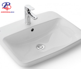 Chậu Rửa Lavabo Inax L-2398V Dương Vành (Thiết bị vệ sinh giá rẻ tại Bình Dương)