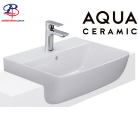 Chậu Rửa Mặt Lavabo Inax AL-345V Bán Âm (Thiết bị vệ sinh giá rẻ tại Bình Dương)