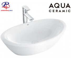 Chậu Rửa Mặt Lavabo Inax AL-465V Đặt Bàn AquaCeramic (Thiết bị vệ sinh giá rẻ tại Bình Dương)
