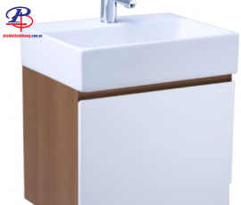 Bộ Tủ Lavabo Caesar LF5259/EH05259AWV Vân Gỗ Treo Tường