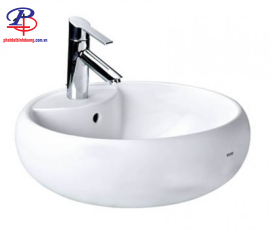 Chậu Lavabo TOTO LT367CR Đặt Bàn (Thiết bị vệ sinh chính hãng tại Bình Dương)
