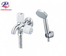 Vòi Sen Tắm Lạnh CAESAR S038C Dây Xi Tay 1 Chế Độ