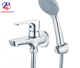 Vòi Sen Tắm Lạnh Caesar S063C Dây Xi Tay 1 Chế Độ