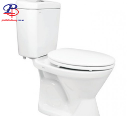 Bồn Cầu Viglacera VI66 2 Khối Nắp êm (Thiết bị vệ sinh chính hãng tại Bình Dương)