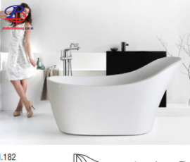 Bồn Tắm  VM.182 Acrylic - (Thiết bị vệ sinh cao cấp giá rẻ)