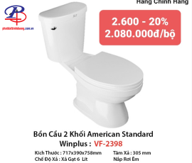Bồn Cầu American Standard VF-2398