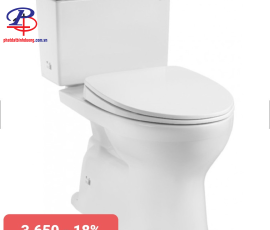 Bồn Cầu 2 Khối TOTO CS302DT10#W Nắp Êm TC395VS TOTO