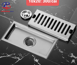 Thoát sàn Inox 304 (100*200).