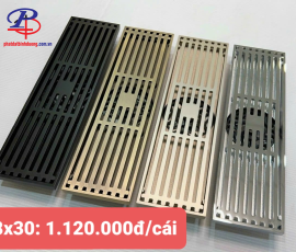 Thoát sàn Inox 304 (80x300).