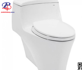 Bồn Cầu TOTO MS823DRT2 Một Khối Nắp TC393VS (Thiết bị vệ sinh giá rẻ tại Bình Dương)