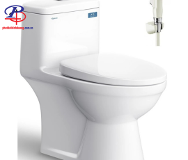 Bồn Cầu Viglacera BL5 Nắp Êm V37 + Vòi Xịt VG826